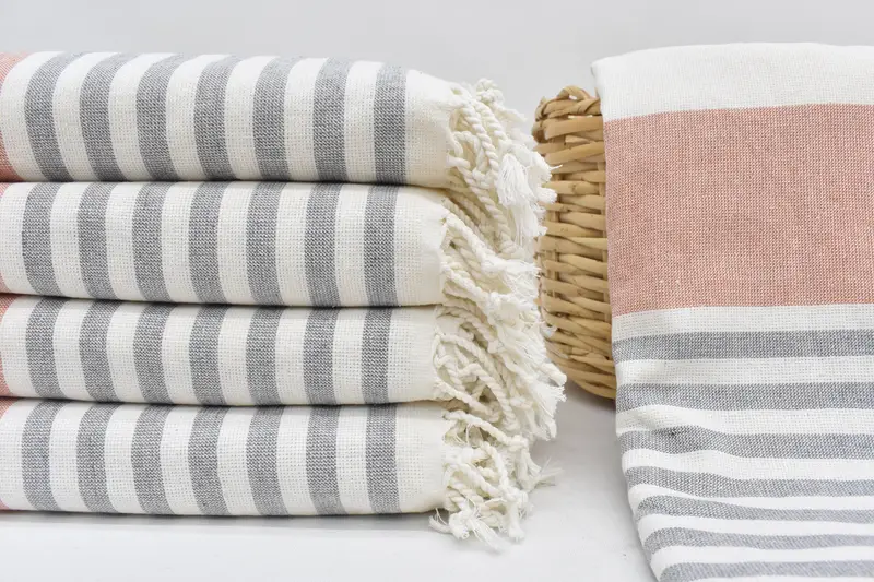 Turkish Beach Towel, Personalized Wedding Gift, 67x36 Inches