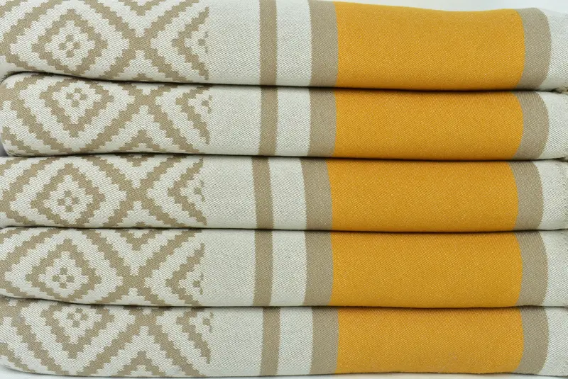 Monogram Turkish Towel, Family Gift, Luxury towel, Bachelorette Gifts, Unique Wedding Gift, 70x36 Cotton Sun Design Towel, Gift For The Home Decor - 3