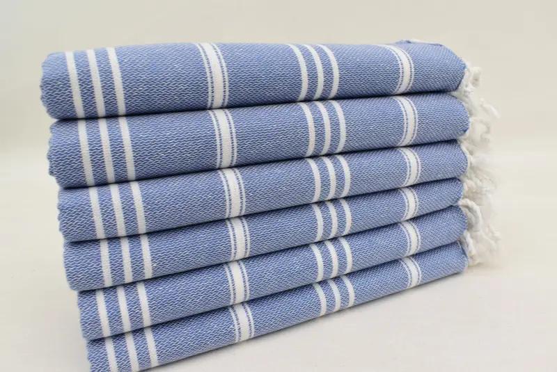 Best Friend Gift, First Wedding Anniversary Gift, Bathroom Towels, Kitchen Towel, Wedding Gift, 40x24 Cotton Striped Towel, Bachelor Gifts - 3