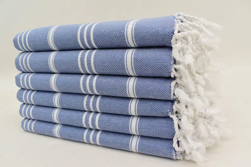 Best Friend Gift, First Wedding Anniversary Gift, Bathroom Towels, Kitchen Towel, Wedding Gift, 40x24 Cotton Striped Towel, Bachelor Gifts - 4
