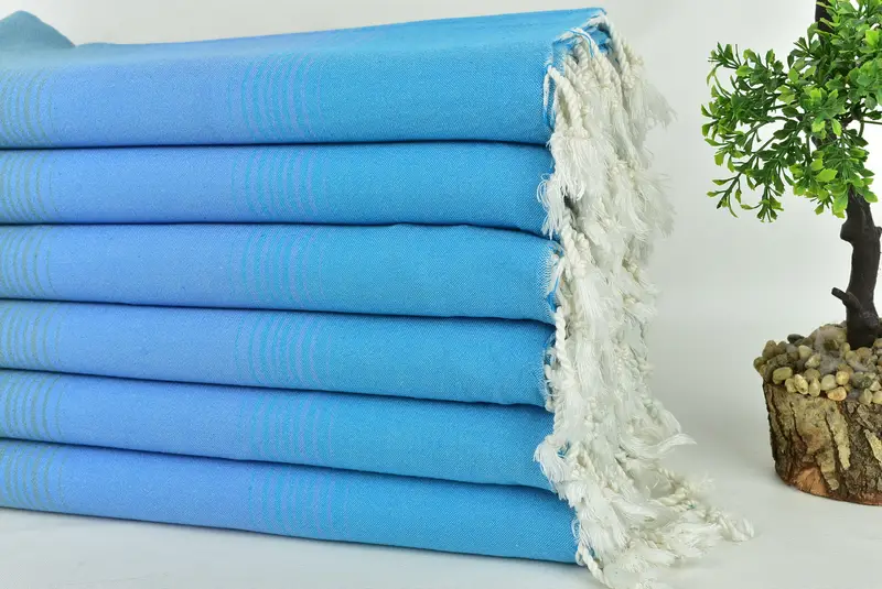 Wedding Gifts Towel, Gift Towel, Traditional Turkish peshtemal for hammam, Best Friend Gift, Personalized Beach Towel, 68x36 Cotton Striped Towel - 3