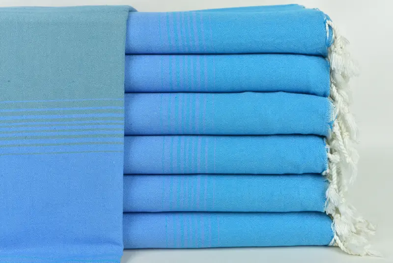 Wedding Gifts Towel, Gift Towel, Traditional Turkish peshtemal for hammam, Best Friend Gift, Personalized Beach Towel, 68x36 Cotton Striped Towel - 1