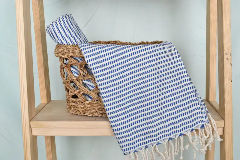 Gifts For Him, 40x20 Cotton Polka Dot Towel, Turkish Tea Towel, Monogram Kitchen Towel, Small Towel, Summer Gift, Summer Towel, Monogram Hand Towel - 4