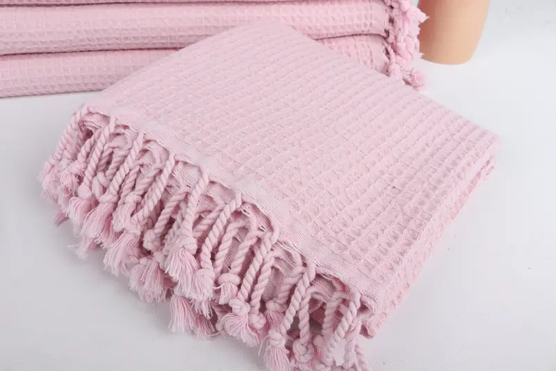 Home Decor Gifts, Bachelorette Towel, 68x36 Cotton Waffle Towel, Luxury towel, Custom Towel Beach, Monogram Beach Towel, Customized Towels - 5