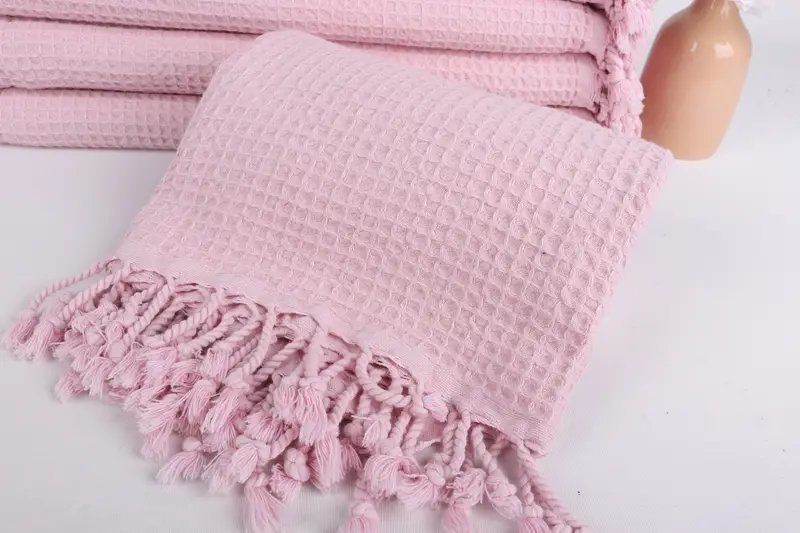 Home Decor Gifts, Bachelorette Towel, 68x36 Cotton Waffle Towel, Luxury towel, Custom Towel Beach, Monogram Beach Towel, Customized Towels - 4