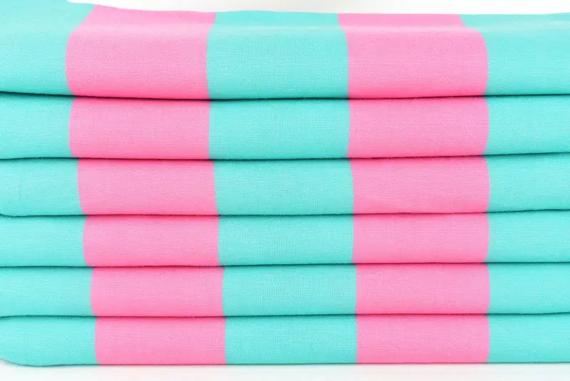Personalized Beach Towel, Hammam Towel USA, Bath towel, Wedding Gift For Bride, Turkish bath towel, Holiday Towel, 70x40 Cotton Striped Towel - 2