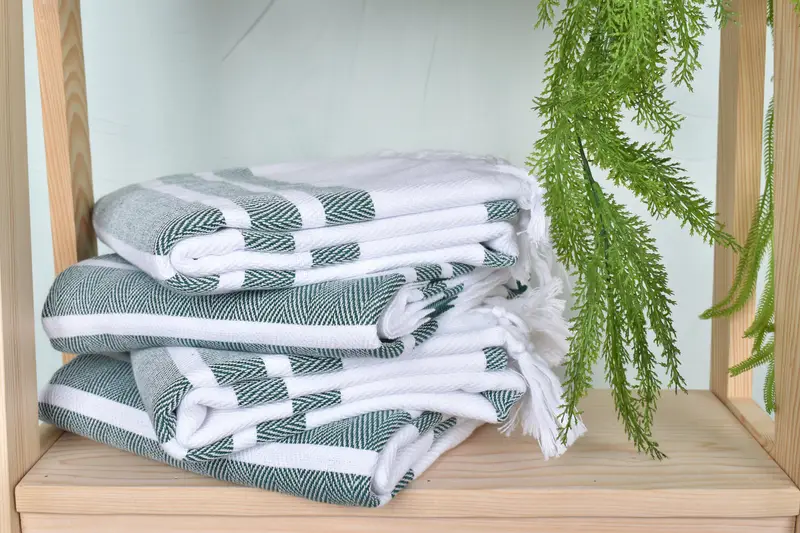 Summer Gift Ideas, Sand-resistant towel, Peshtemal, 70x40 Cotton Herringbone Towel, Unique Wedding Gift, Home Decor Gifts, Turkish Towel USA - 7
