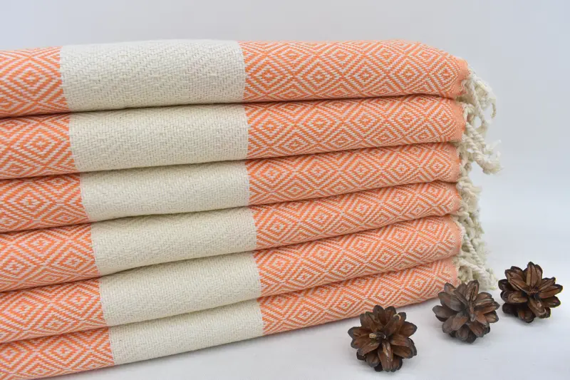 Gift For The Home Decor, 70x40 Cotton Diamond Towel, Lightweight Turkish towel, Bridal Shower Gift, Anniversary Gift For Her, Handmade Gift