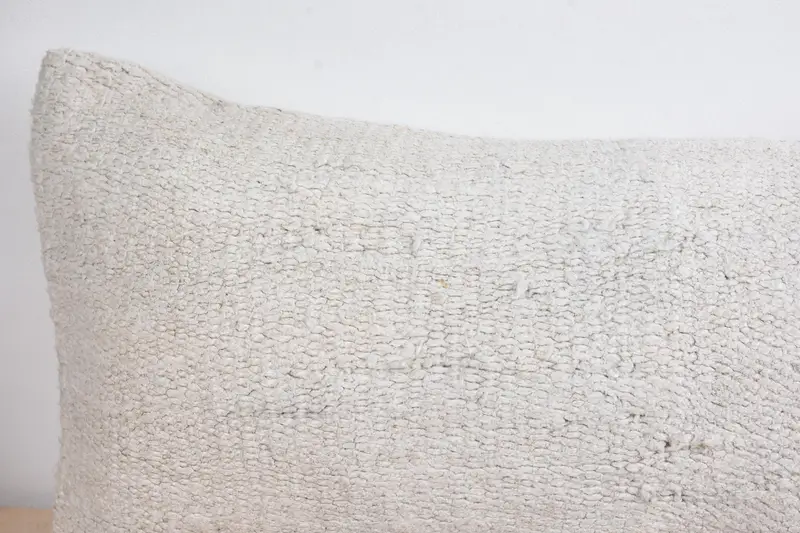 Sofa Cushion, 8x16 Beige Pillow Sham, Vintage Pillow, Handmade Cushion Cover, Kilim Pillow, Handmade Kilim Cushion, Cushion Cover, Car Cushion Case - 2