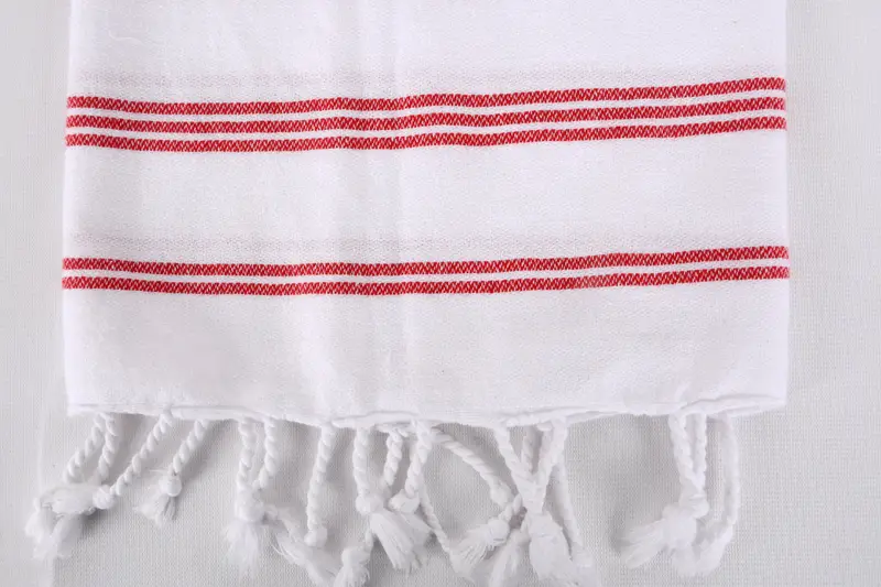 Organik havlu, kişiselleştirilmiş hediyeler, 44x24 pamuklu çizgili havlu, küçük havlu, mutfak havlu, monogramlı el havlu, özel Türk havlu, konuk havlu - 5
