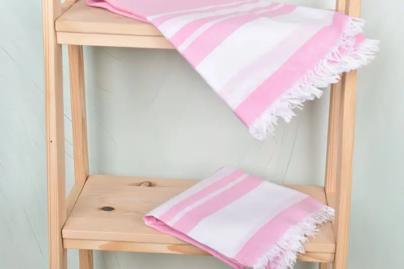 Kids Beach Towel, Beach Wedding Favor, 68x36 Cotton Striped Towel, Lightweight Turkish towel, Baby Boy Gift, Gift For Her, Handmade Gift - 5