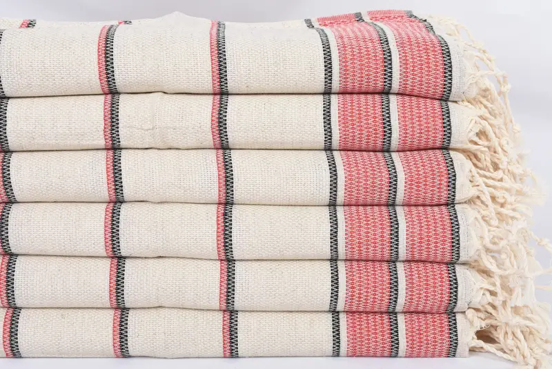 Wedding Favors, Travel Towel, Bulk Order Towel, Wedding Shower Gift, 40x20 Linen Striped Towel, Personalized Hand Towel, Personalized Dish Towel - 3
