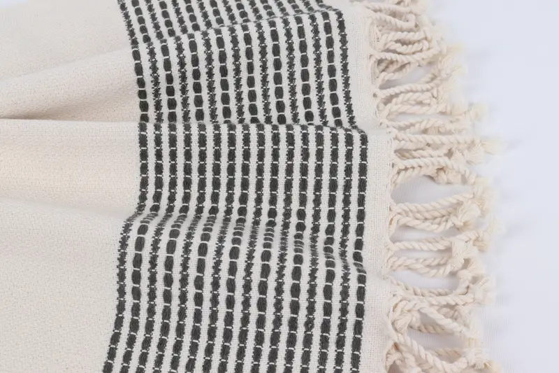 Gift Boxes Towel, Quick-drying peshtemal towel for poolside, 70x36 Cotton Striped Towel, Custom Towel, Monogram Beach Towel, Custom Wedding Gift - 8