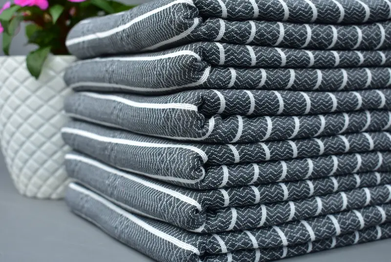 Wedding Gifts Towel, 70x40 Cotton Striped Towel, Beach Size Towel, Unique Wedding Gift, Gift For Coworker, Personalized Wedding Gift, Beach towel - 3