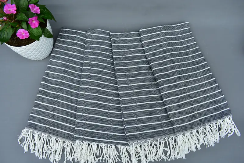 Wedding Gifts Towel, 70x40 Cotton Striped Towel, Beach Size Towel, Unique Wedding Gift, Gift For Coworker, Personalized Wedding Gift, Beach towel - 8