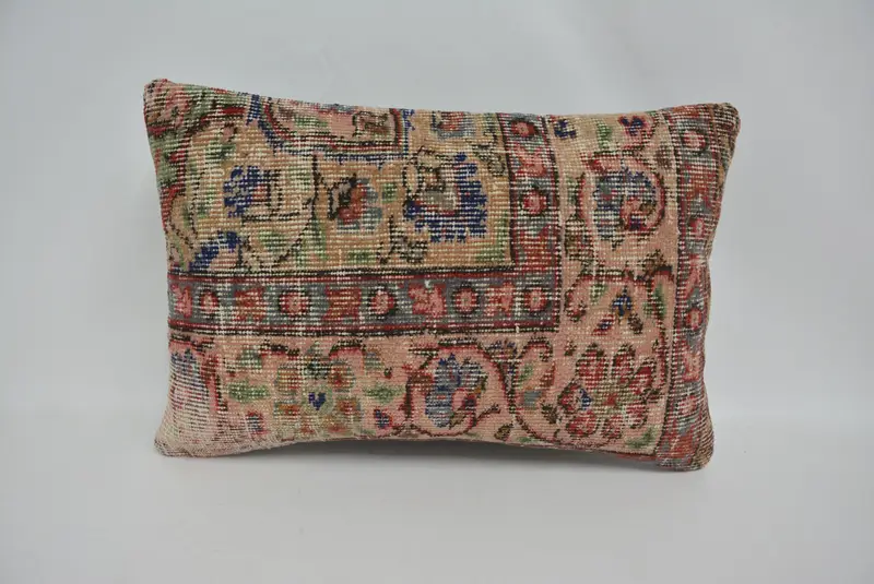 16x24 Beige Cushion Cover, Pillow for Couch, Home Decor Pillow, Vintage Kilim Pillow, Wholesale Pillow Cover, Pillow Cover - 1