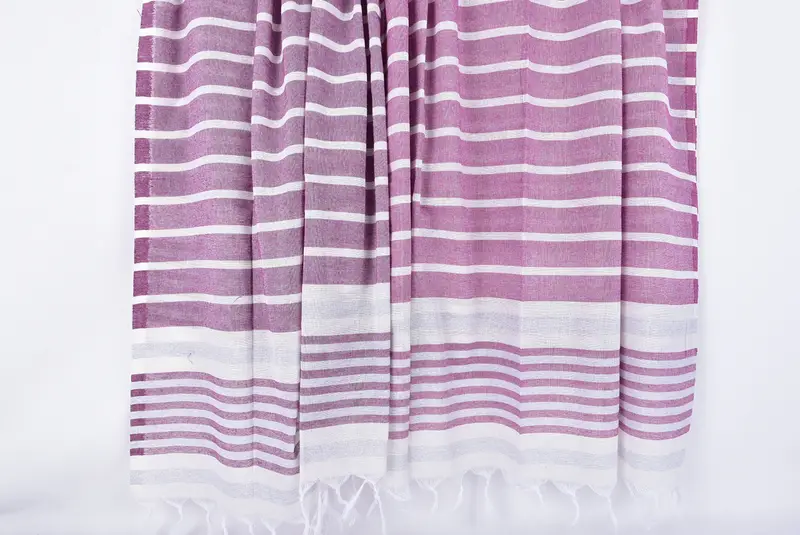 Personalized Turkish Towel, Bachelor Gifts, 68x40 Cotton Striped Towel, Bachelorette Party Gifts Bridesmaids, Beach Towel Bulk, Bridal Shower Favor - 8