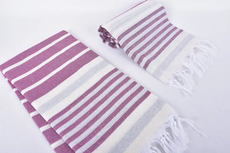 Personalized Turkish Towel, Bachelor Gifts, 68x40 Cotton Striped Towel, Bachelorette Party Gifts Bridesmaids, Beach Towel Bulk, Bridal Shower Favor - 7
