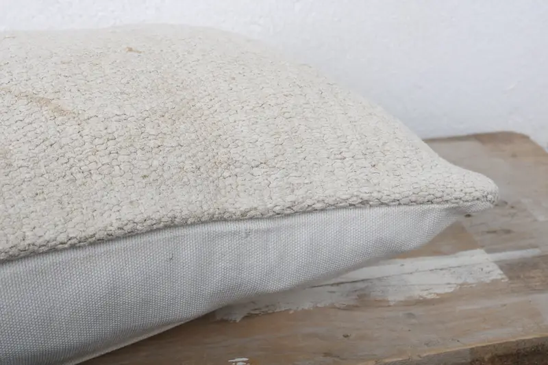 Pillow, 12x24 Beige Cushion Cover, Ethnical Kilim Rug Pillow, Outdoor Patio Pillow Case, Boho Pillow, Throw Kilim Pillow, Cotton Cushion Cover - 6