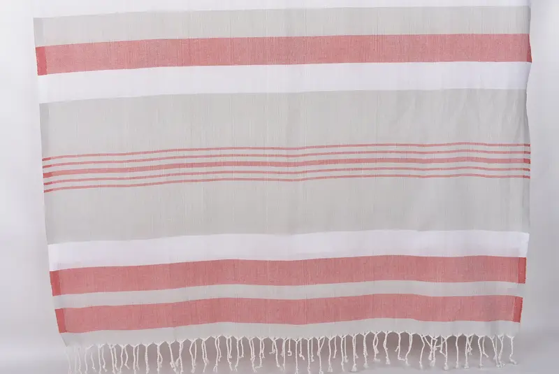Monogram Turkish Towel, Sand-free towel, 70x40 Cotton Striped Towel, Hammam towel, Bathroom Towel, Handmade Turkish bath towel for summer vacation - 8