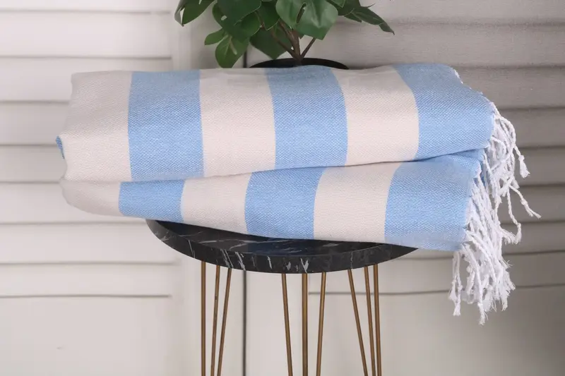 Personalized Gifts, Personalized Dish Towel, Bachelor Gifts, Bridesmaid Gift, Bachelorette Party Items, 40x18 Cotton Striped Towel, Wedding Favors - 3