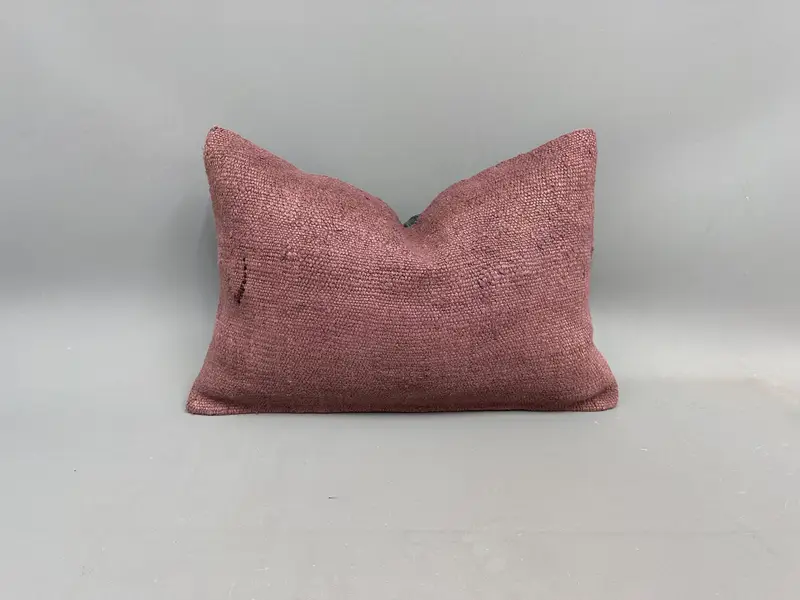 Handgewebtes Kelim-Wurfkissen, südwestliches 16 x 24 Zoll dekoratives Kissen