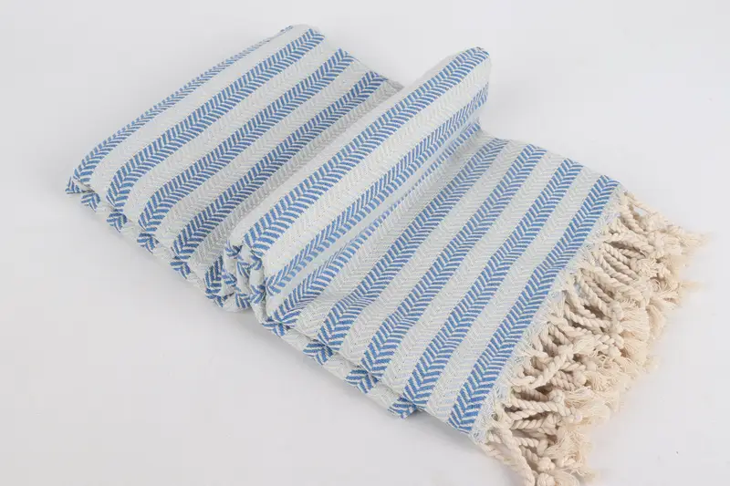 Turkish Bath Towel Set, Thin towel, Bachelorette Party Gift, Family Gift Basket, Turkish beach towel, 70x40 Cotton Herringbone Towel, Christmas Gift - 6