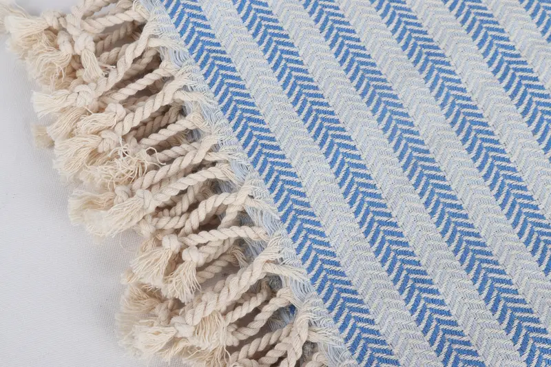 Turkish Bath Towel Set, Thin towel, Bachelorette Party Gift, Family Gift Basket, Turkish beach towel, 70x40 Cotton Herringbone Towel, Christmas Gift - 7