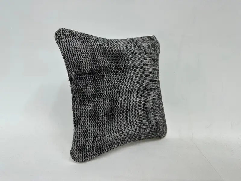 Couch Cushion, Yoga Cushion, Home Decor Pillow, 12x12 Black Cushion, Luxury Cushion, Antique Pillows, Cushion Case, Boho Pillow Sham Cover - 3