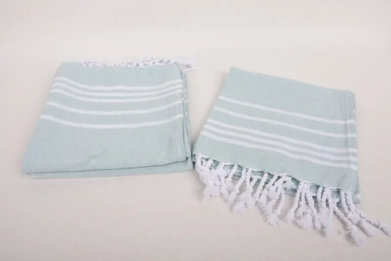 Bathroom Towels, Custom Name Towel, Personalized Gifts, Housewarming Gift, Kitchen Towel, 38x18 Cotton Striped Towel, Gift Boxes Tea Towels - 7