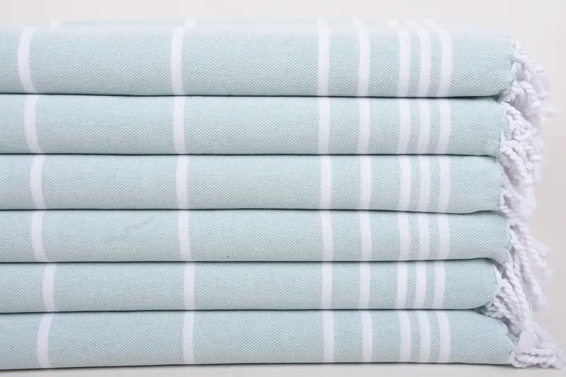 Bathroom Towels, Custom Name Towel, Personalized Gifts, Housewarming Gift, Kitchen Towel, 38x18 Cotton Striped Towel, Gift Boxes Tea Towels - 3