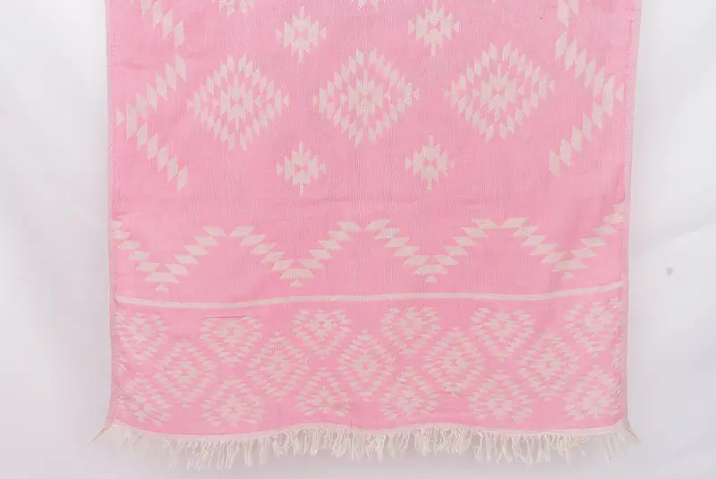 Küçük Banyo Havlu, 40x18 Pamuklu Kilim Havlu, Noel Hediyeleri, Kişiselleştirilmiş Türk Havlu, Kişiselleştirilmiş El Havlusu, Nedime Hediyeleri, Organik Çay Havlusu - 1