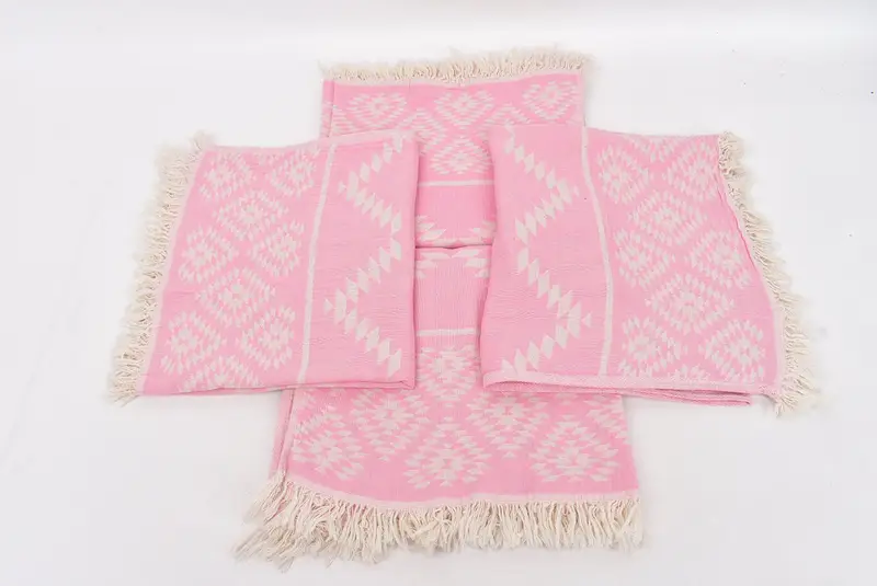 Küçük Banyo Havlu, 40x18 Pamuklu Kilim Havlu, Noel Hediyeleri, Kişiselleştirilmiş Türk Havlu, Kişiselleştirilmiş El Havlusu, Nedime Hediyeleri, Organik Çay Havlusu - 7