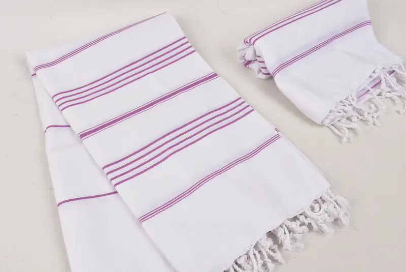Pool Towels, 70x40 Cotton Striped Towel, Bachelorette Party Decorations, Mother Of The Groom Gift, Family Gift Basket, Cotton towel, Gift For Him - 7