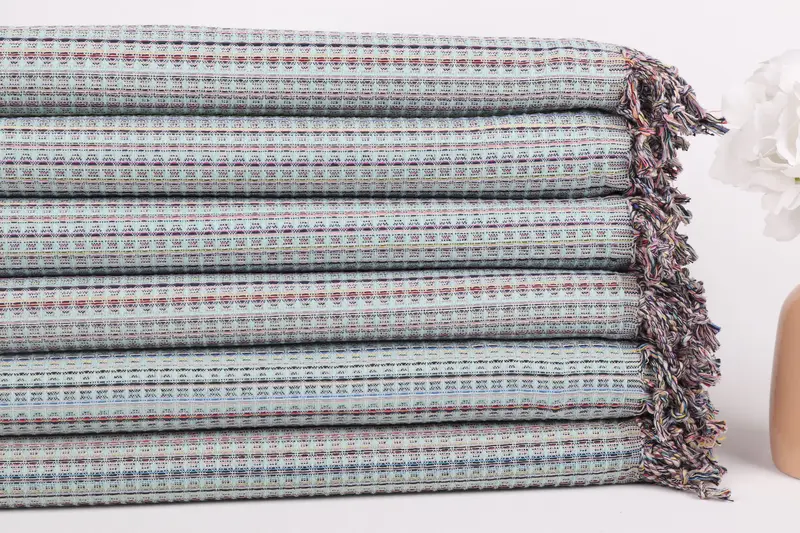 Absorbent Turkish towel, Valentines Day Gift, Bridesmaid Gifts, Personalized Beach Towel, 70x40 Cotton Geometric Towel, Bulk Order Towel - 3