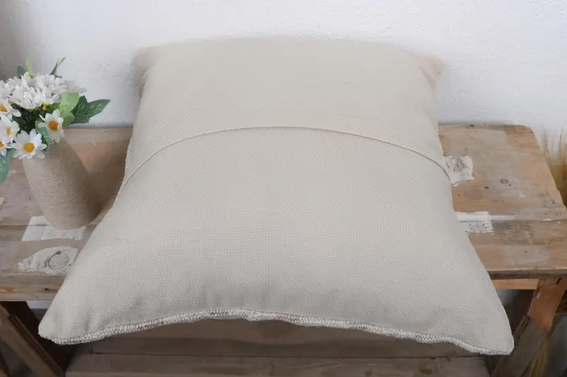 Vintage Kilim Throw Pillow, Pillow, Antique Pillows, Wholesale Cushion, Pillow for Sofa, 18x18 White Pillow Cover, Bright Cushion Cover - 7