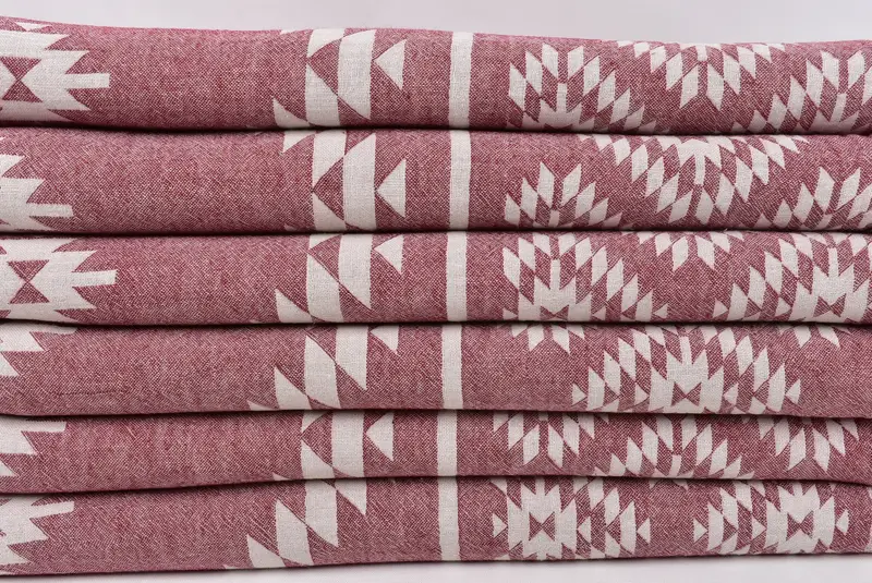 Wedding Anniversary Gift, Personalized Bridesmaid Gift, 70x36 Cotton Kilim Towel, Bridesmaid Gifts, Bridesmaid Gift Towel, Customized Towels - 3