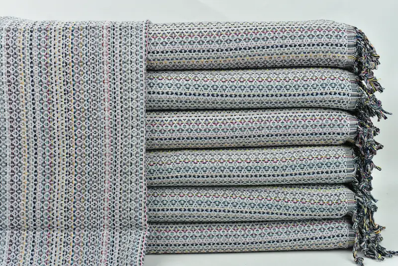 38x18 Cotton Colorful Diamond Towel, Personalized Gifts, Bridesmaid Towel, Birthday Gift, Summer Towel, Turkish Tea Towel, Turkish Towel Hand Towel - 1