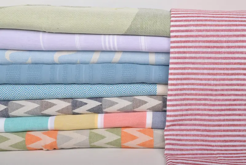 70x40 Cotton Set of 8 Towel, Spa Towel, Monogrammed Turkish Towel, Valentines Day Gift For Him, Quick-dry peshtemal, Bridesmaid Gifts, Hammam towel - 1