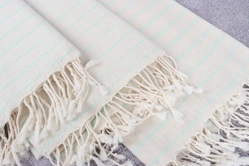 Kişiselleştirilmiş havlu, Bachelorette lehine, hızlı kuru plaj havlusu, büyük Türk havlu, 70x38 pamuklu çizgili havlu, kızlar hafta sonu kaçamaklı hediyeler - 5