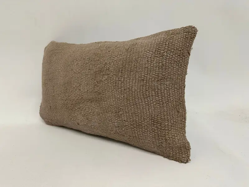 Brown Southwestern Embroidered Pillow, 12x20 Inches Size Pillow - 4