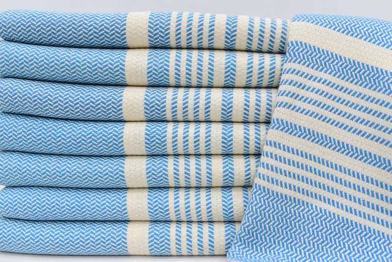 70x40 Cotton Striped Towel, Quick-dry peshtemal, Peshtemal beach towel with unique design, Xmas Gifts, Personalized Towel, Bridesmaid Gifts - 1