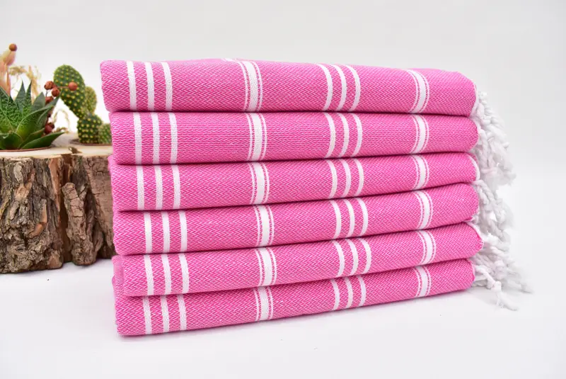 Bathroom Towels, Summer Towel, Best Friend Gift, Custom Gifts, 40x24 Cotton Striped Towel, Housewarming Gift, Kitchen Towel, Custom Hand Towel - 2