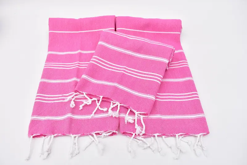 Bathroom Towels, Summer Towel, Best Friend Gift, Custom Gifts, 40x24 Cotton Striped Towel, Housewarming Gift, Kitchen Towel, Custom Hand Towel - 5