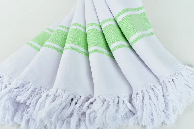 Turkish Towel USA, 70x40 Cotton Striped Towel, Extra large Turkish bath towel, Baby Boy Gift, Monogram Beach Towel, Gym Towel, Quick-Dry Beach Towel - 4