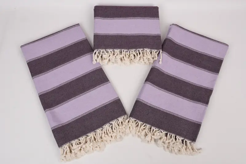 Bridesmaid Gifts, 68x36 Cotton Striped Towel, Peshtemal Towel, Fouta towel, Personalized Bridesmaid Gift, House Warming Gift, Organic Beach Towel - 6