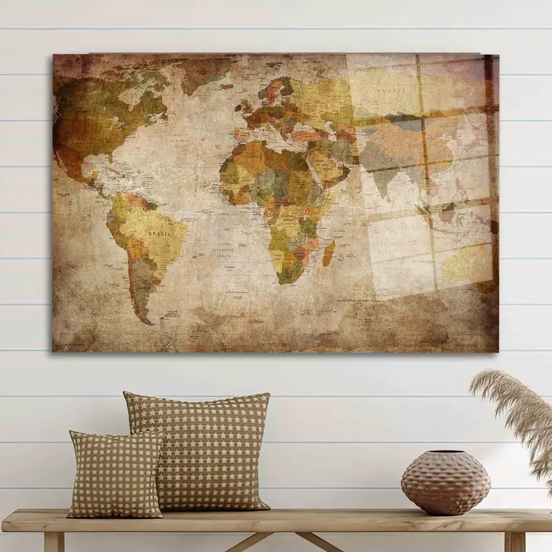 Elegant Printed Glass: Modern Design for Global Explorers