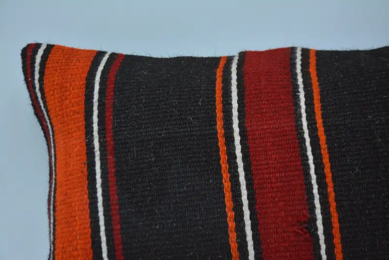 12x20 Red Pillow Cover, Chair Cushion Case, Boho Pillow Sham Cover, Vintage Kilim Throw Pillow, Interior Designer Pillow, Pillow Case - 2