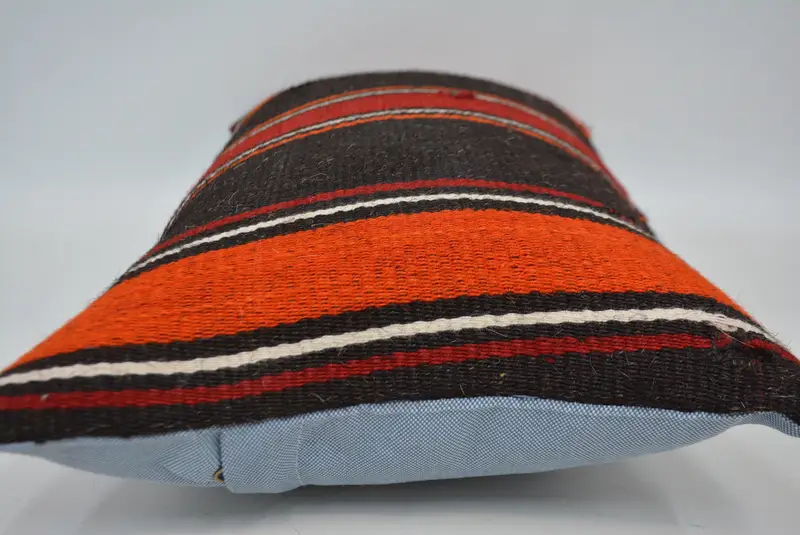 12x20 Red Pillow Cover, Chair Cushion Case, Boho Pillow Sham Cover, Vintage Kilim Throw Pillow, Interior Designer Pillow, Pillow Case - 5