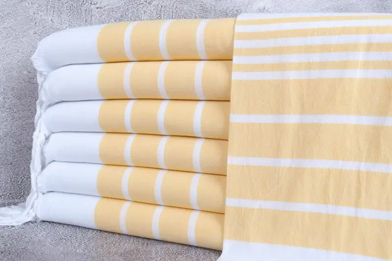 Gift For Him, Wedding Favors, Personalized Dish Towel, 40x20 Cotton Striped Towel, Turkish Hand Towel, Personalized Gift For Her, Home Decor Gifts - 1